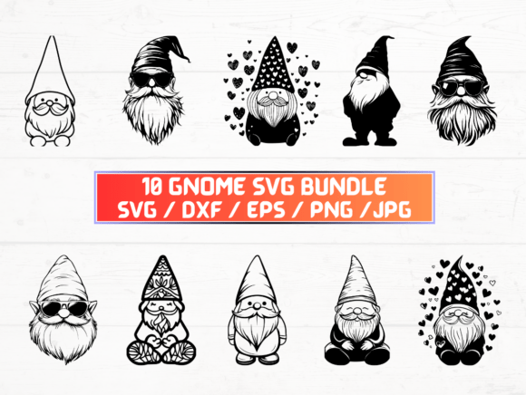 Gnome Graphics for Crafts