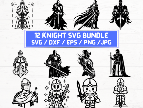 Knight SVG Bundle