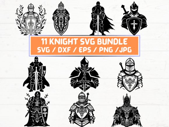 Knight SVG File: A Graphic Asset for Modern Publishing