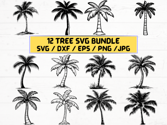 Tree SVG Files for Cricut: Graphics for Crafts & Branding